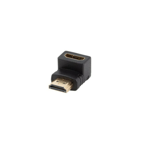 ADAPTADOR 4K LANBERG HDMI(M) A HDMI(H) ANGULO ABAJO