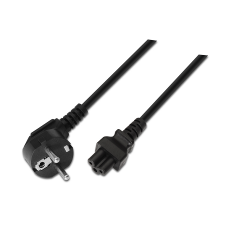 CABLE ALIMENTACIÓN TIPO TREBOL 1-5M AISENS A132-0172 NEGRO