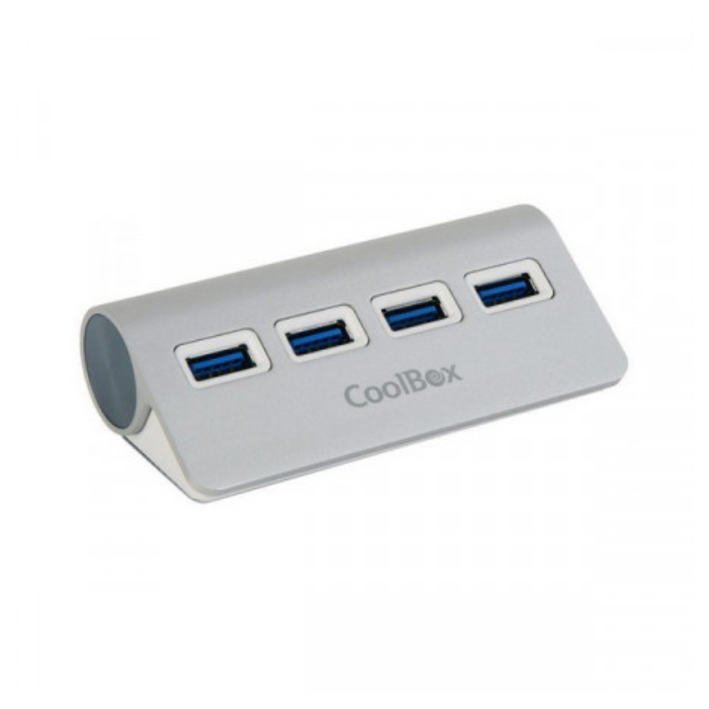 HUB USB COOLBOX ALU-3 4 PUERTOS USB3-0