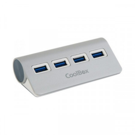 HUB USB COOLBOX ALU-3 4 PUERTOS USB3-0