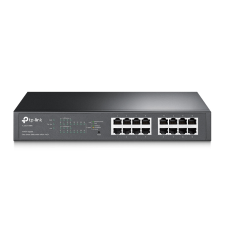 SWITCH TP LINK TL-SG1016PE - EASY SMART 16x1G (8xPOE+), 110W