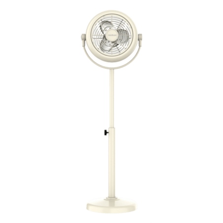 VENTILADOR DE PIE CECOTEC ESTILO RETRO COLOR BEIGE 25W E INCLINACIÓN AJUSTA