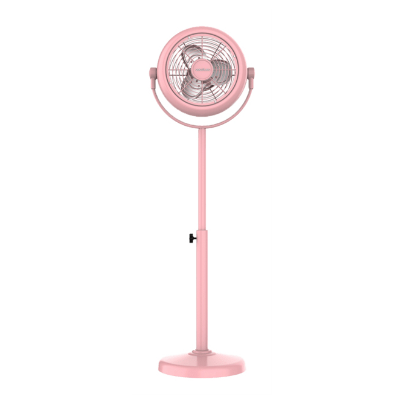 VENTILADOR DE PIE CECOTEC RETRO COLOR ROSA DE 10" CON 25 W AJUSTABLE