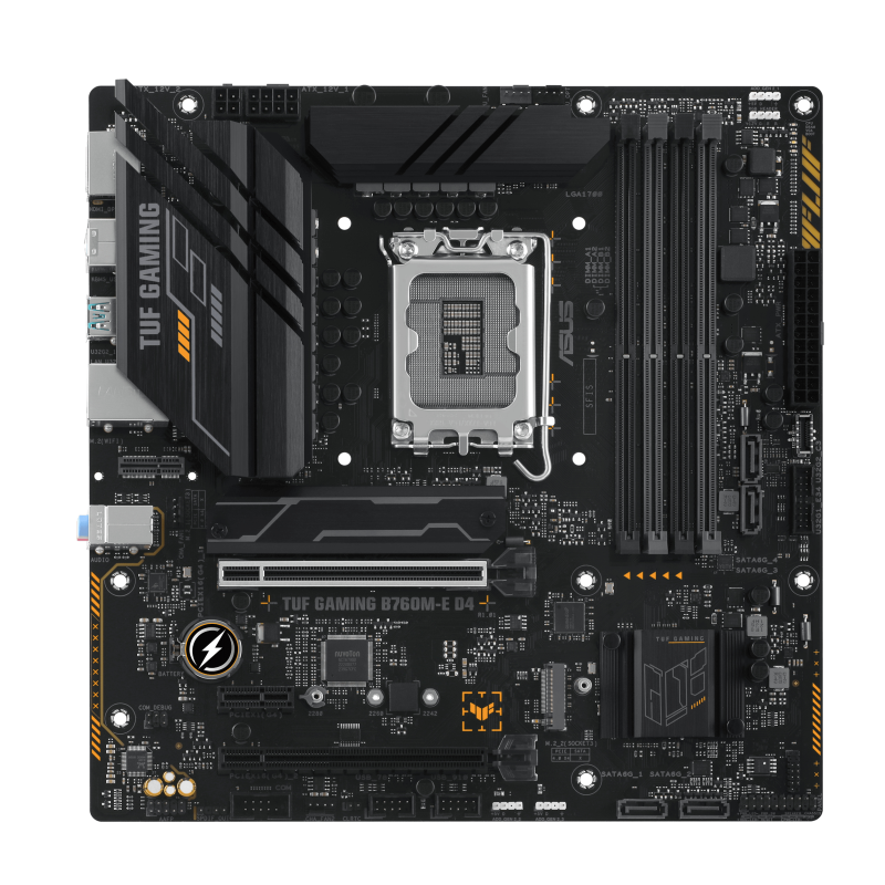 PLACA BASE ASUS TUF GAMING B760M-E D4 1700 MATX 4XDDR4